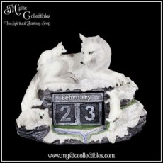 WF-CA001 Beeldje Mother's Watch Calendar - Nemesis Now (Wolf - Wolven)