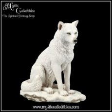 WF-FG005 Beeld Ghost Wolf 19.5cm - Nemesis Now (Wolven)