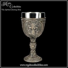 WF-GB004 Kelk Wild Thirst Chalice 20cm - Nemesis Now (Wolf - Wolven)