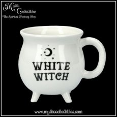 WI-MK002 Mok White Witch Cauldron Mug - Something Different
