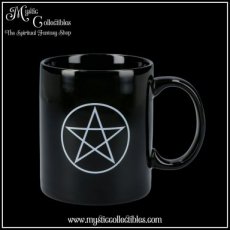 WI-MK003 Mok Pentagram Black Mug - Something Different