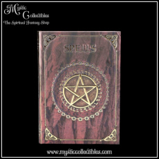 WI-NB005 Notitieboek Embossed Spell Book Red 17cm - Nemesis Now
