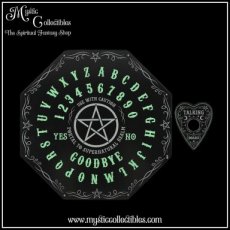 WI-SB003 Glow in the Dark Octagon Spirit Board 40cm - Something Different (Ouija Board - Talking Board)