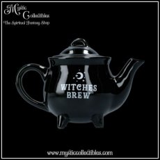 WI-TW004 Theepot Witches Brew Black Ceramic Tea Pot - Something Different