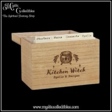 WI-TW006 Recepten Box Kitchen Witch - Spells & Recipes Box - Something Different