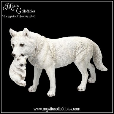 Beeld Winter Bond 30cm - Nemesis Now (Wolf - Wolven)