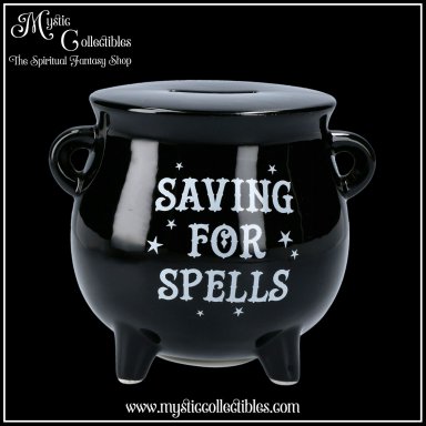 Spaarpot Cauldron Money Box Saving For Spells 15cm - Something Different (Witch - Heks - Witches - Heksen)