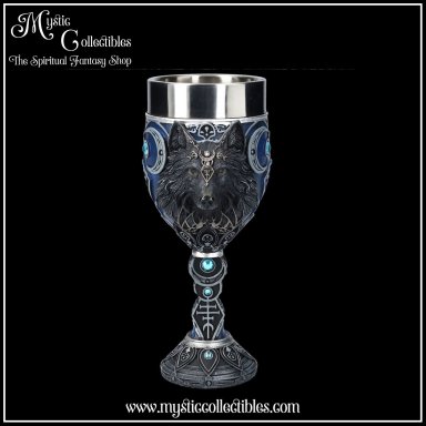 Kelk Wolf Moon Goblet 19.5cm - Wolf Moon Collectie - Nemesis Now (Wolven)